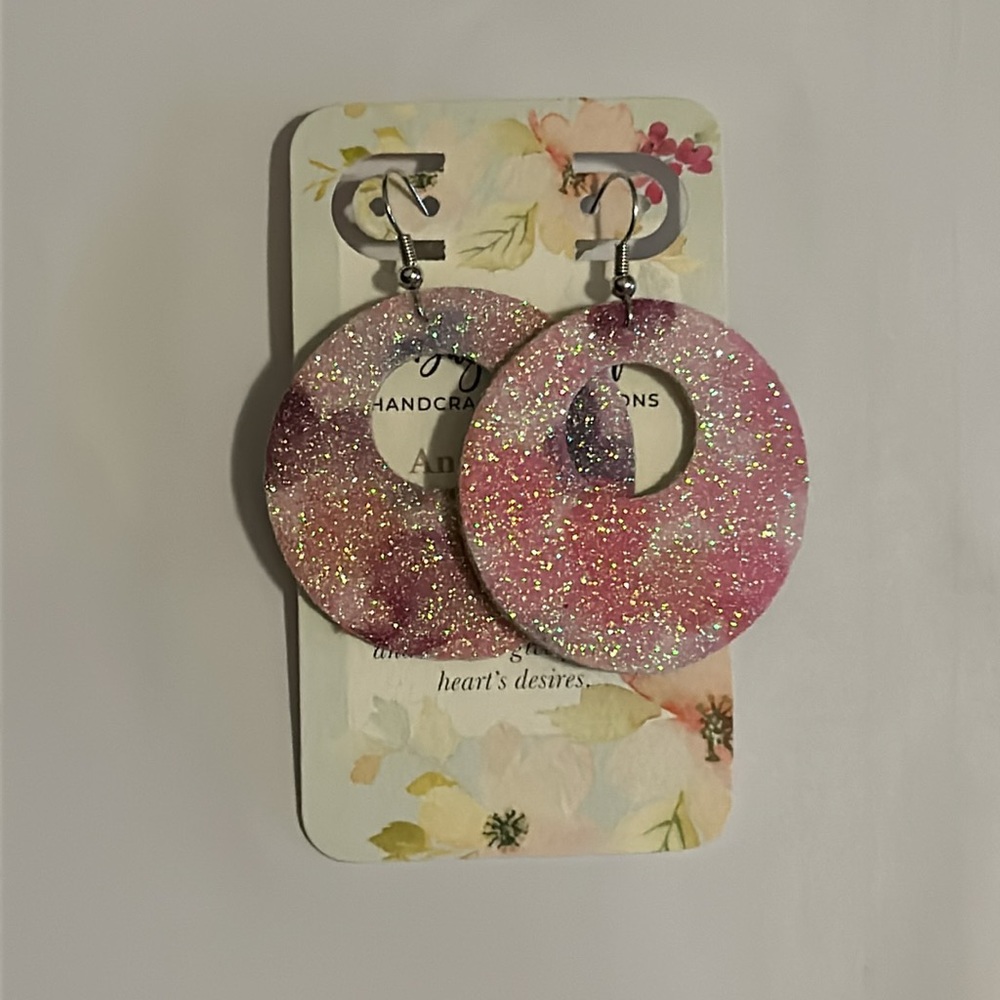 NEW Genuine Leather Earrings